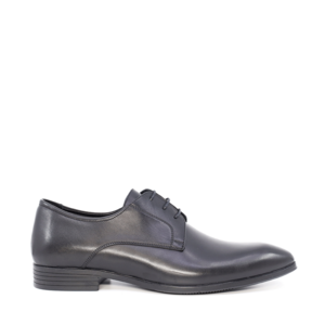 Men's Benvenuti derby shoes black color made of leather 1605BP2518N