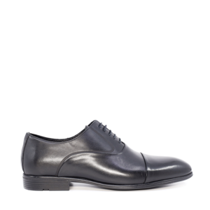 Men's Benvenuti oxford shoes black color made of leather 1605BP4119N