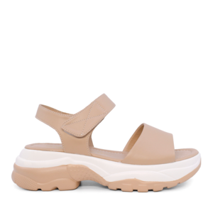 Women's sandals Benvenuti beige leather 1277DS6212BE