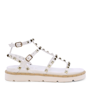 White Benvenuti women's gladiator sandals 3937DS7312A