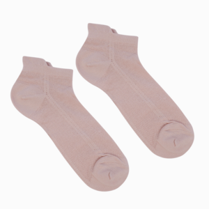 Women's sport socks in pink cotton 323dsosulx11ro