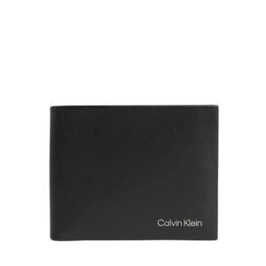 Men's wallet Calvin Klein black leather with RFID 3106BPU0597N