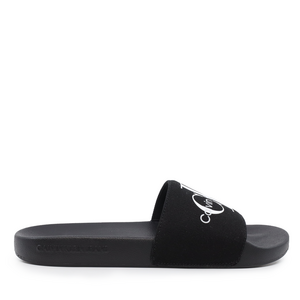 Calvin Klein men flip flops in black re-cotton 2375BSL0061N