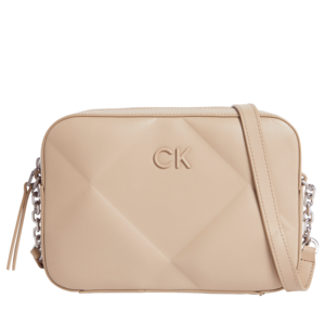 Calvin Klein taupe crossbody bag made of synthetic material 3106POSS0767TA