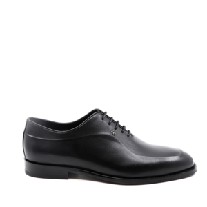 Men's Oxford shoes, Enzo Bertini brand, black leather 3386BP2435N