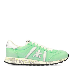 Women's sneakers Premiata Lucy-D Heritage green textile and leather 169DP6757V