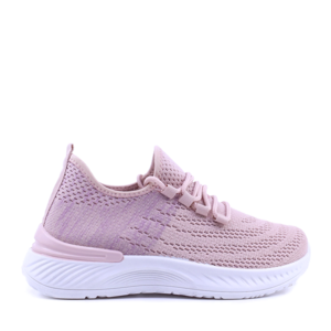 Women's Solo Donna pink textile sneakers 2547DPS9797RO