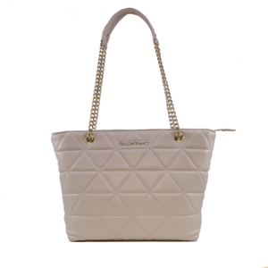 Ivory Valentino Quilted Synthetic Tote Purse 1957POSS7LO01IV